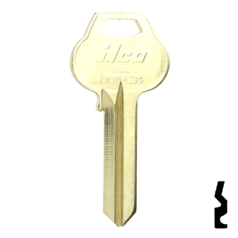 Uncut Key Blank | Corbin Russwin | A1011-L34 - Image 2