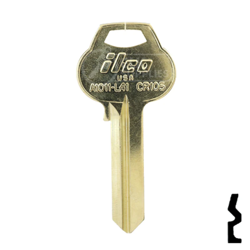 Uncut Key Blank | Corbin Russwin | A1011-L41
