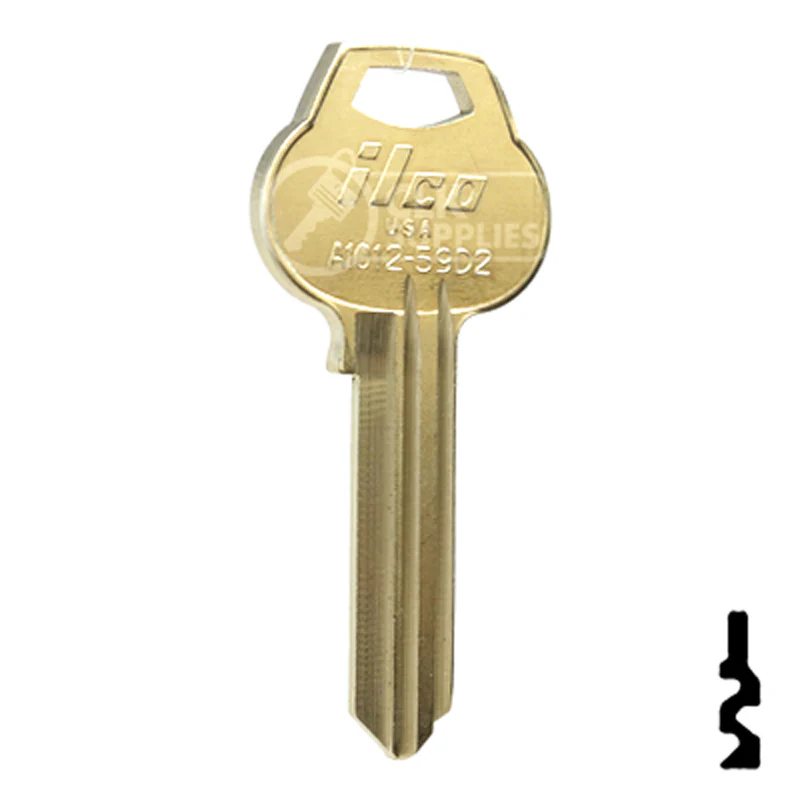 Uncut Key Blank | Corbin Russwin | A1012-59D2 - Image 3