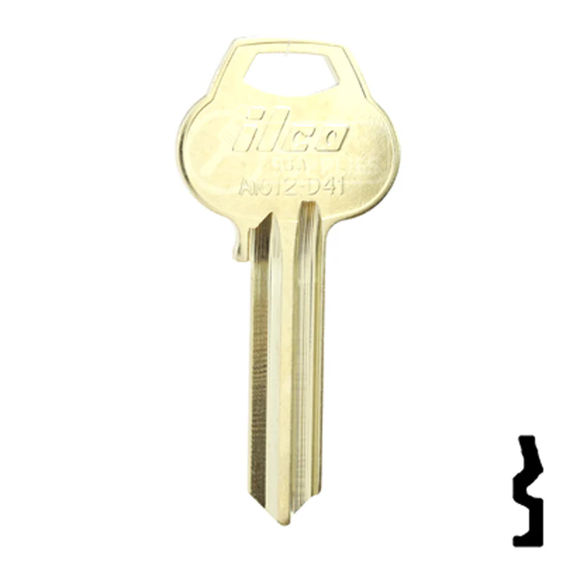 Uncut Key Blank | Corbin Russwin | A1012-D41 - Image 2
