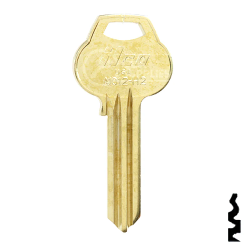 Uncut Key Blank | Corbin Russwin | A1012-H2 - Image 2
