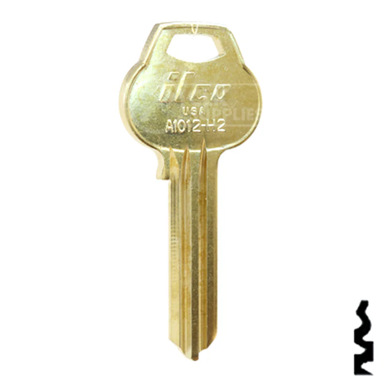 Uncut Key Blank | Corbin Russwin | A1012-H2 - Image 3