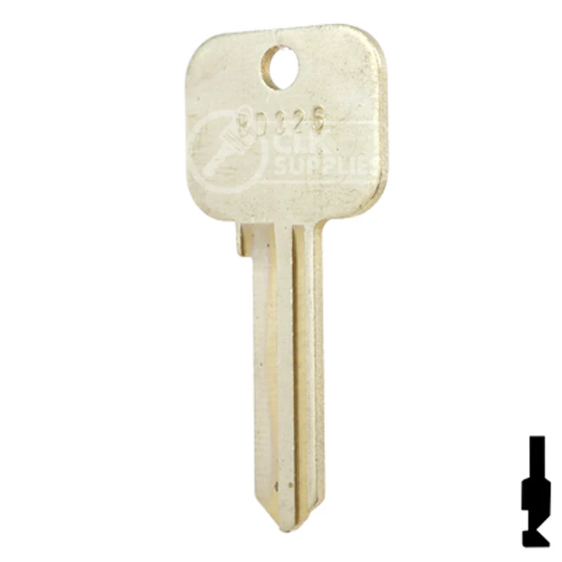 Uncut Key Blank | Corbin Russwin | BD326 - Image 11