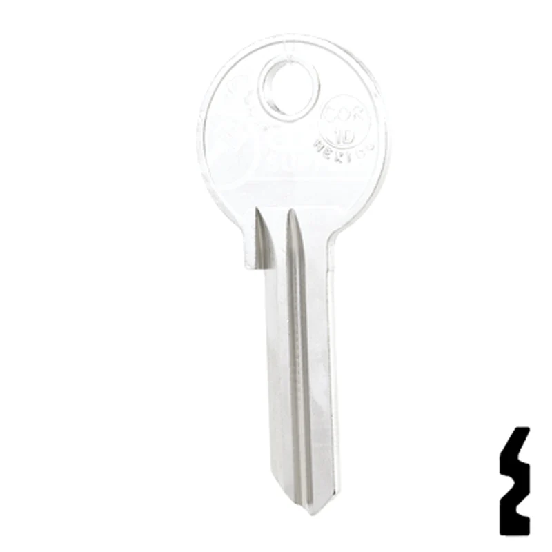 Uncut Key Blank | Corbin Russwin | COR-1D - Image 12