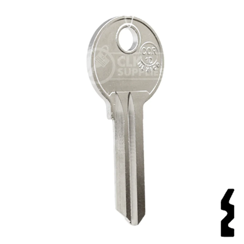 Uncut Key Blank | Corbin Russwin | COR-1D - Image 16