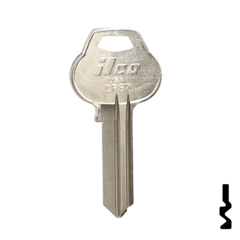Uncut Key Blank | Corbin Russwin | CR87 - Image 3
