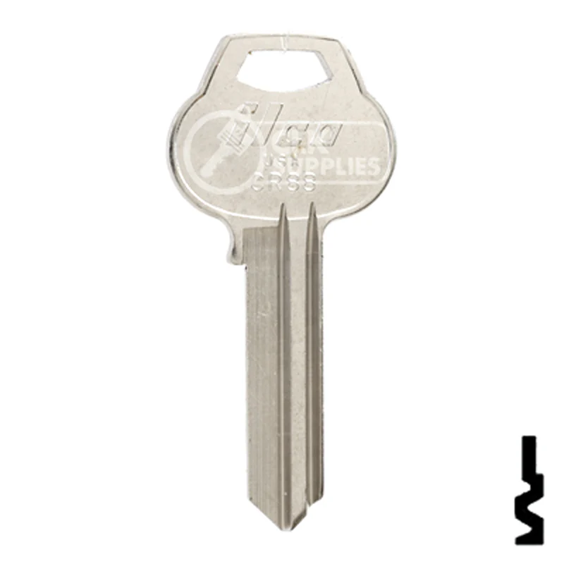 Uncut Key Blank | Corbin Russwin | CR88 - Image 2