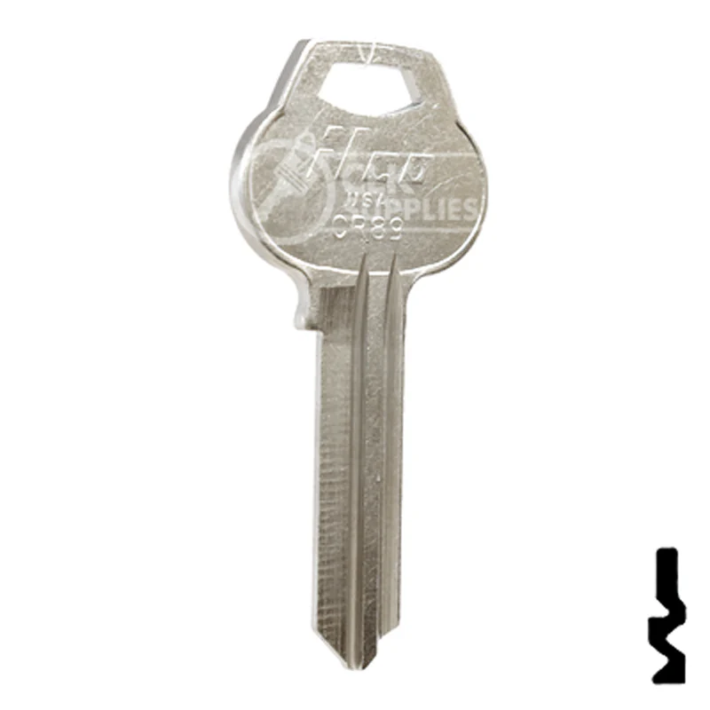Uncut Key Blank | Corbin Russwin | CR89 - Image 4
