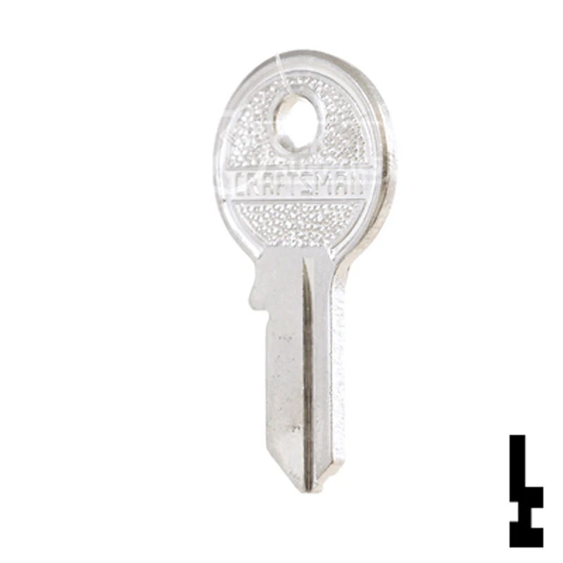 Uncut Key Blank | Craftsman | BD289 - Image 11
