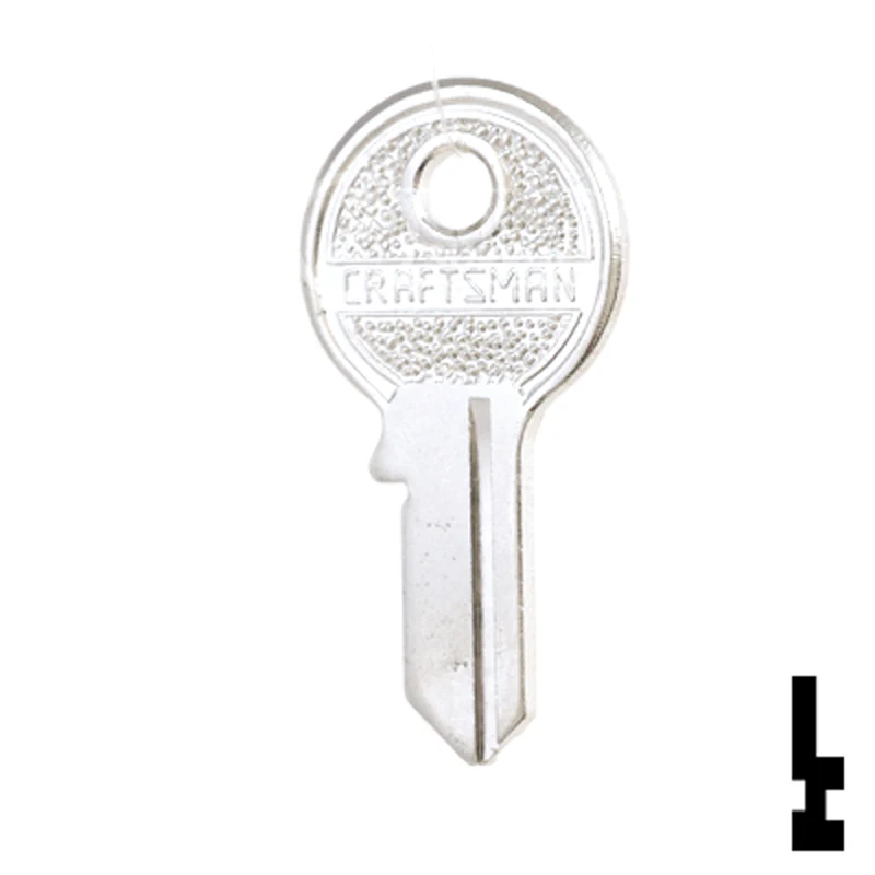 Uncut Key Blank | Craftsman | BD289 - Image 12