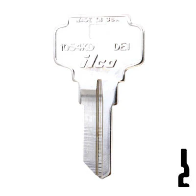 Uncut Key Blank | Dexter | 1054KD, DE1 - Image 24