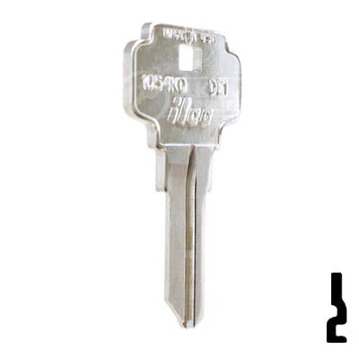 Uncut Key Blank | Dexter | 1054KD, DE1 - Image 4