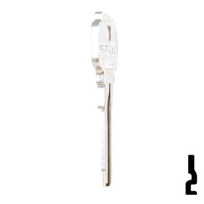 Uncut Key Blank | Dexter | 1054KD, DE1 - Image 6