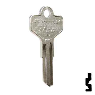 Uncut Key Blank | Dexter | D1098X, DE4 - Image 3