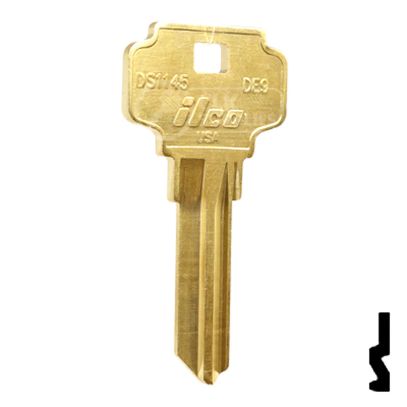 Uncut Key Blank | Dexter | DS1145BR, DE9BR - Image 3