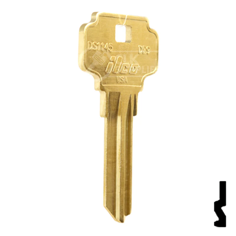 Uncut Key Blank | Dexter | DS1145BR, DE9BR - Image 4