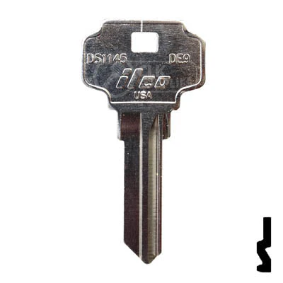 Uncut Key Blank | Dexter, Schlage | DS1145, DE9