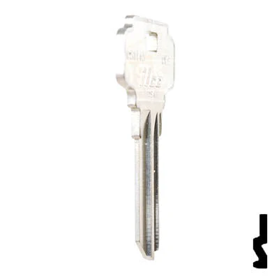 Uncut Key Blank | Dexter, Schlage | DS1145, DE9 - Image 5