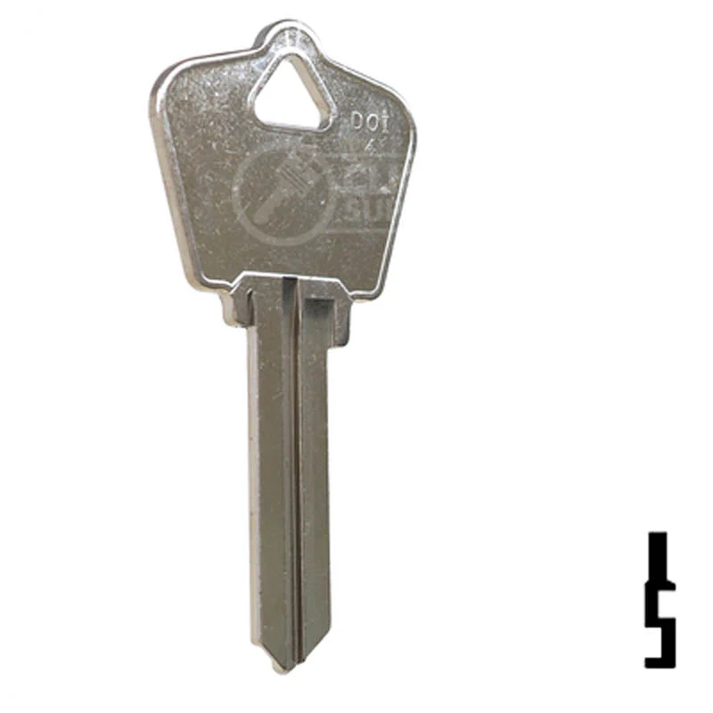 Uncut Key Blank | Dominion Lock | DO6 - Image 15