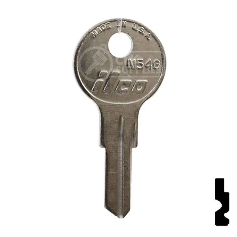 Uncut Key Blank | Dominion Lock, Fort | N54G - Image 2