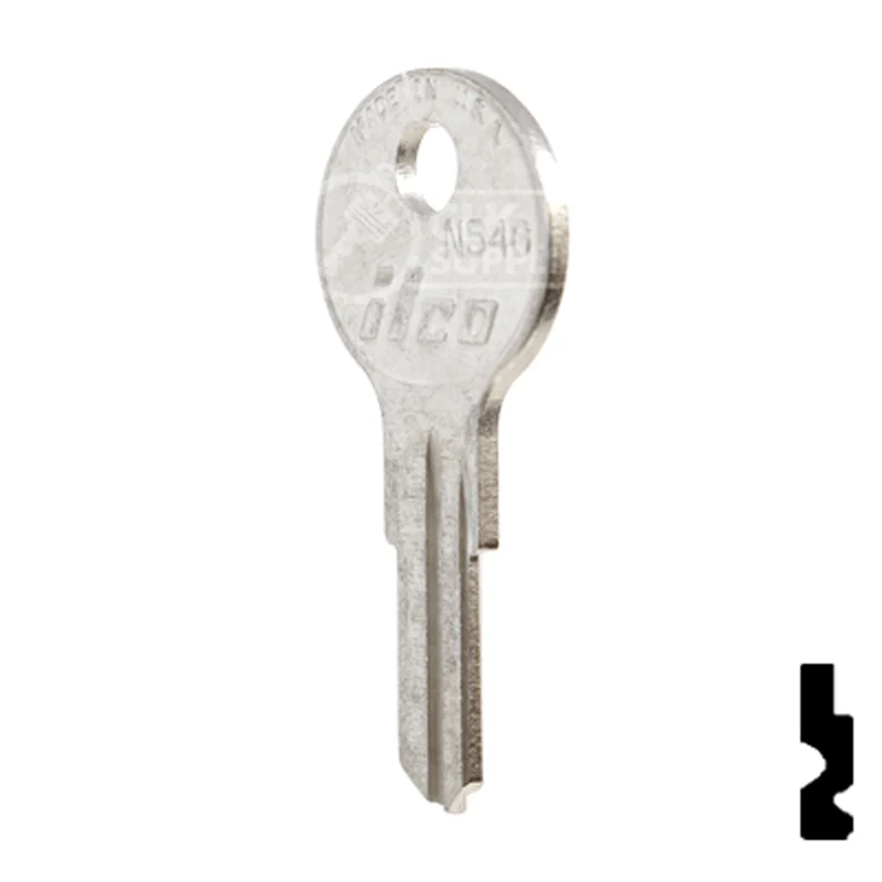 Uncut Key Blank | Dominion Lock, Fort | N54G - Image 22