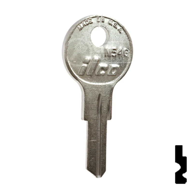 Uncut Key Blank | Dominion Lock, Fort | N54G - Image 3