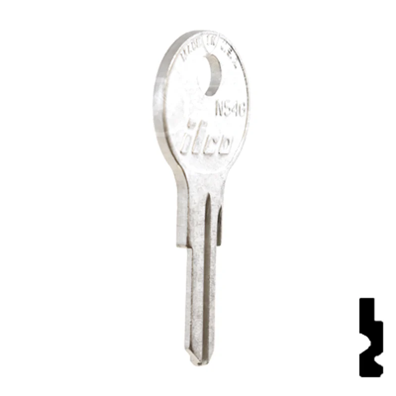 Uncut Key Blank | Dominion Lock, Fort | N54G - Image 5