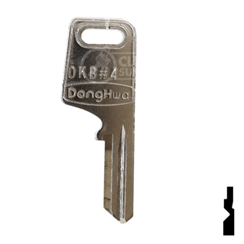 Uncut Key Blank | Dong Hwa | BD4 - Image 2