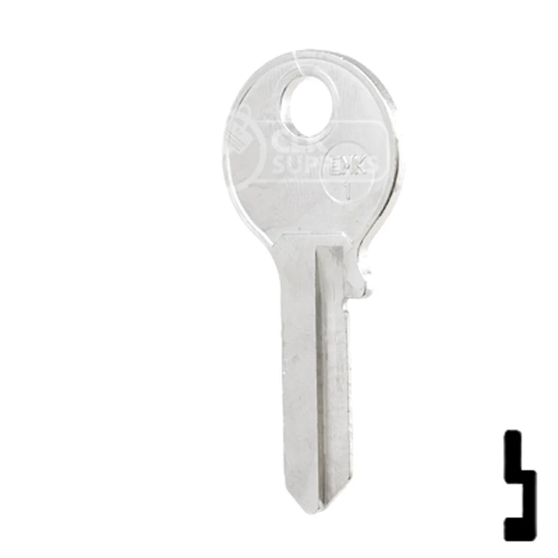 Uncut Key Blank | Emka Dirak | EMK-1 - Image 11