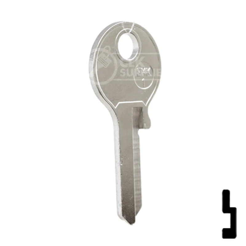 Uncut Key Blank | Emka Dirak | EMK-1 - Image 16