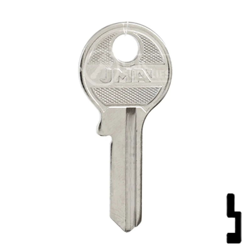 Uncut Key Blank | Emka Dirak | EMK-1 - Image 2