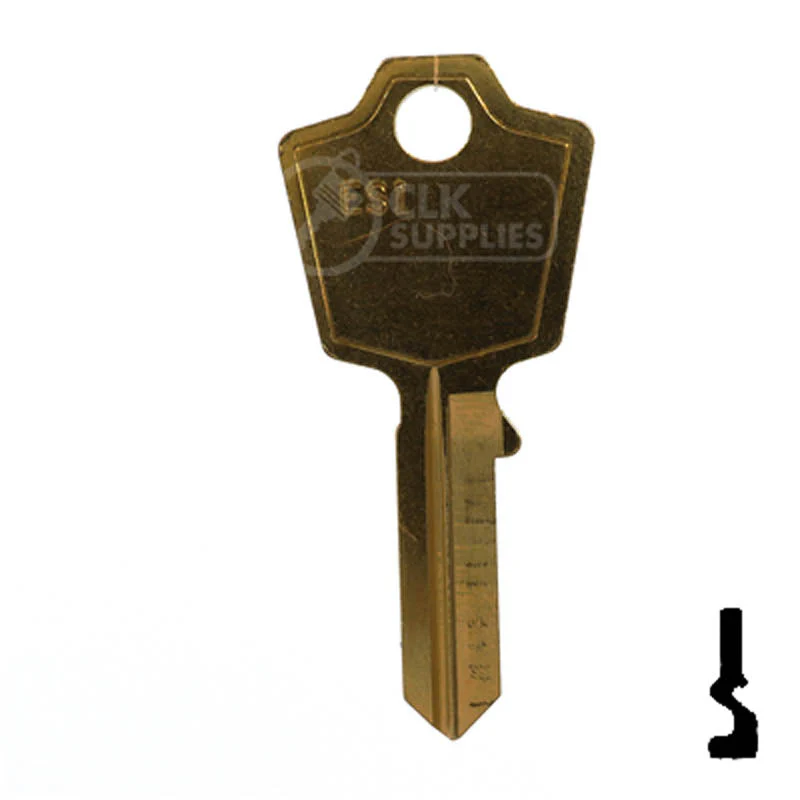 Uncut Key Blank | Fire King | 1556 - Image 24