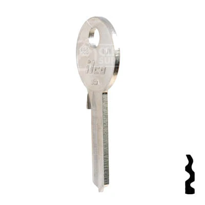 Uncut  Key Blank | Everbilt | 1688, EV1 - Image 21