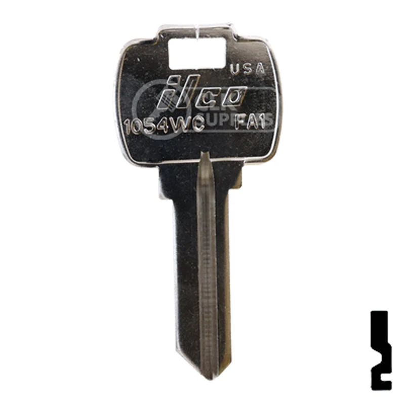 Uncut Key Blank | Falcon | 1054WC, FA1