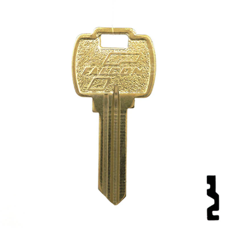 Uncut Key Blank | Falcon | 1054WD - Image 2