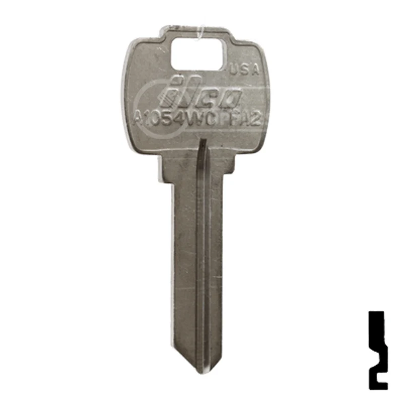 Uncut Key Blank | Falcon | A1054WC, FA2 - Image 2