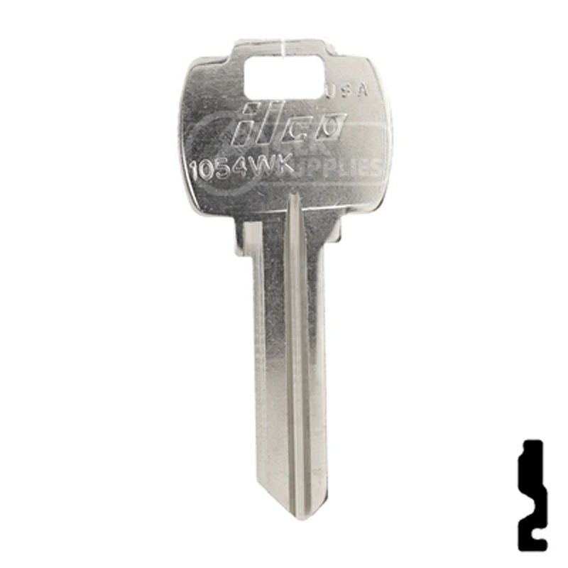 Uncut Key Blank | Falcon | A1054WK - Image 2