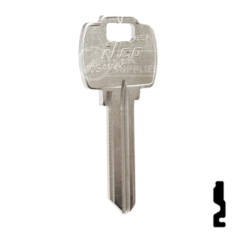 Uncut Key Blank | Falcon | A1054WK - Image 4