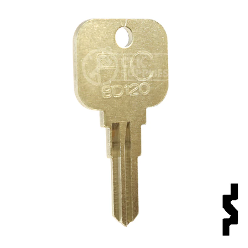 Uncut Key Blank | Fastec | BD120 - Image 15