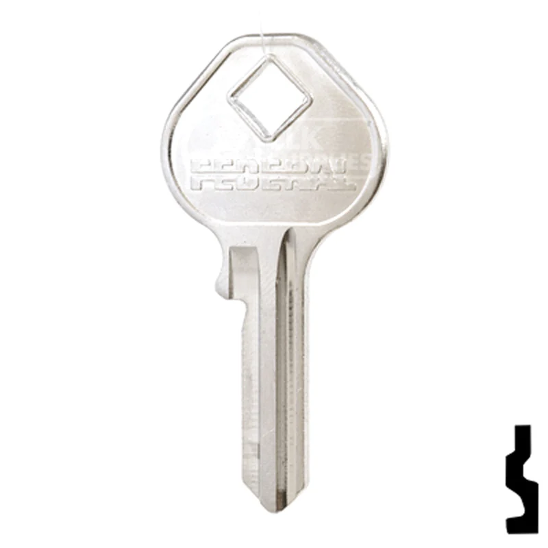 Uncut Key Blank | Federal | BD228 - Image 24