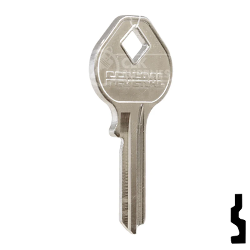 Uncut Key Blank | Federal | BD228 - Image 4