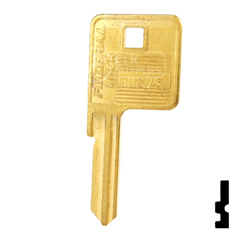 Uncut Key Blank | Federal | BD278 - Image 12