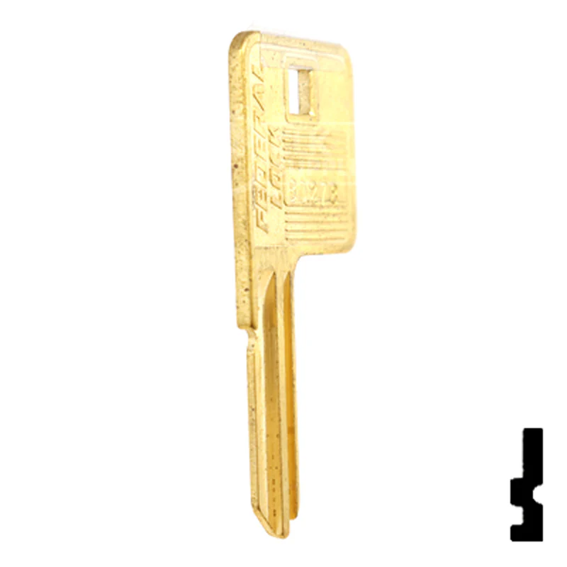 Uncut Key Blank | Federal | BD278 - Image 17