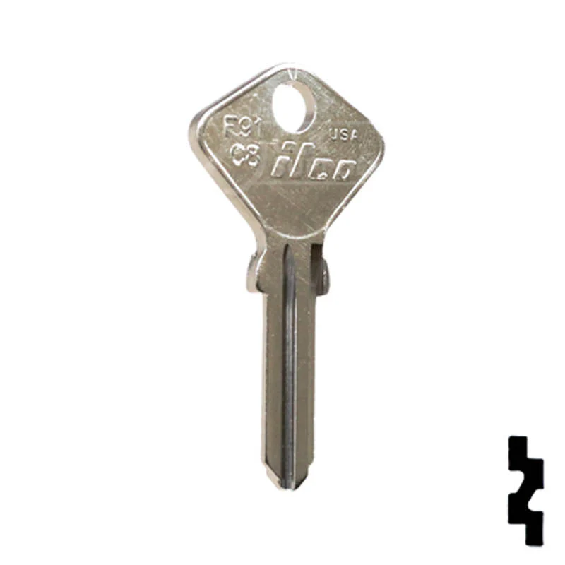 Uncut Key Blank | Fiat | F91C8 - Image 3