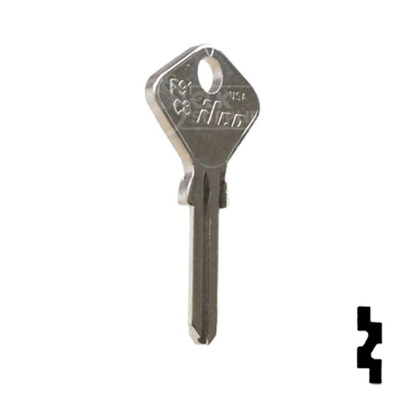 Uncut Key Blank | Fiat | F91C8 - Image 4