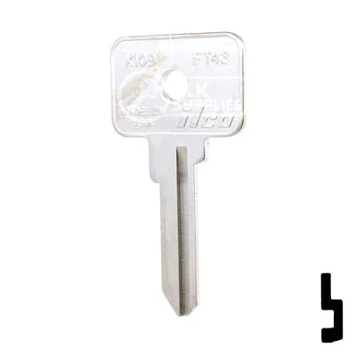 Uncut Key Blank | Fiat | X109, FT43 - Image 23