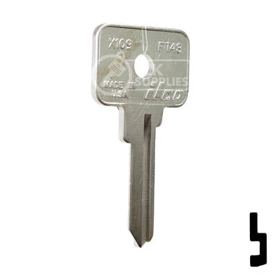 Uncut Key Blank | Fiat | X109, FT43 - Image 3