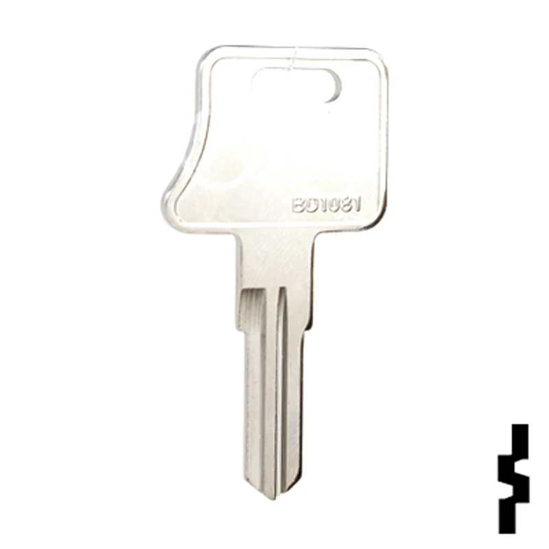 Uncut Key Blank | Fastec, FIC | BD1081 - Image 3