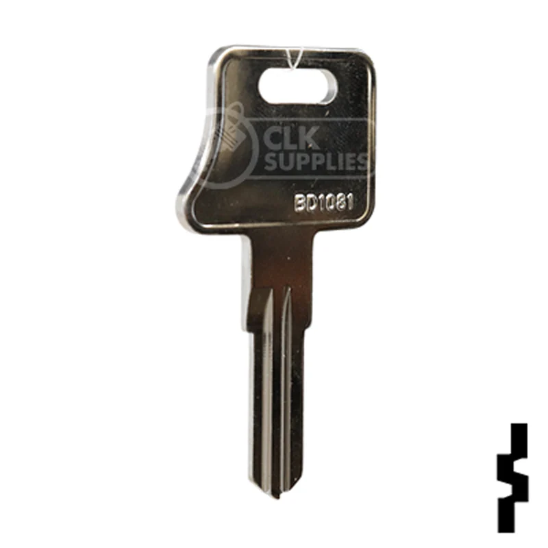 Uncut Key Blank | Fastec, FIC | BD1081 - Image 4