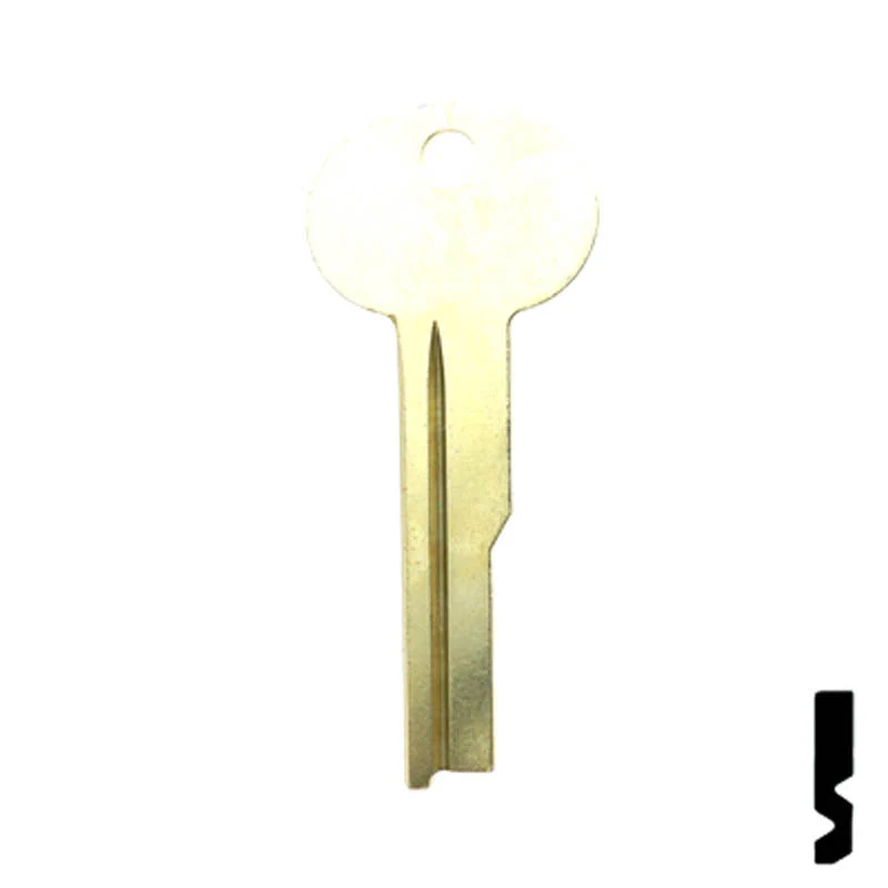 Uncut Key Blank | Flat Steel | LB3 - Image 13